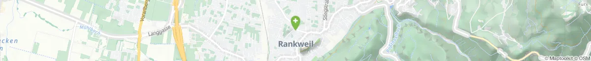 Kartendarstellung des Standorts für Marien-Apotheke Rankweil in 6830 Rankweil